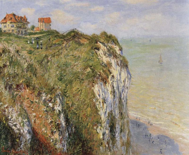 Claude Monet Cliffs near Dieppe France oil painting art